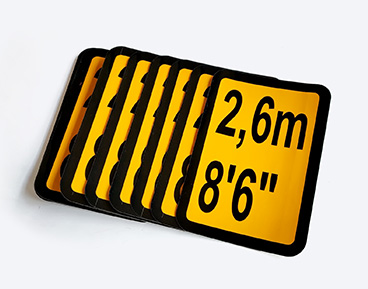 3M集裝箱高度標(biāo)簽